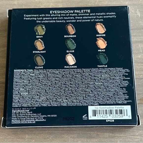 Sigma Ivy Eyeshadow Palette - Picture 4 of 5